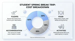 best spring break destinations for college students budget breakdown flights hotels food and activities